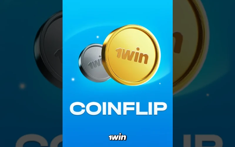 Prueba tu suerte con Coinflip en 1Win y gana.
