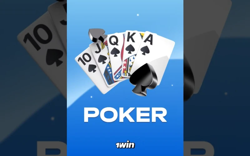 Muestra tu habilidad con el Poker y gana en 1Win.