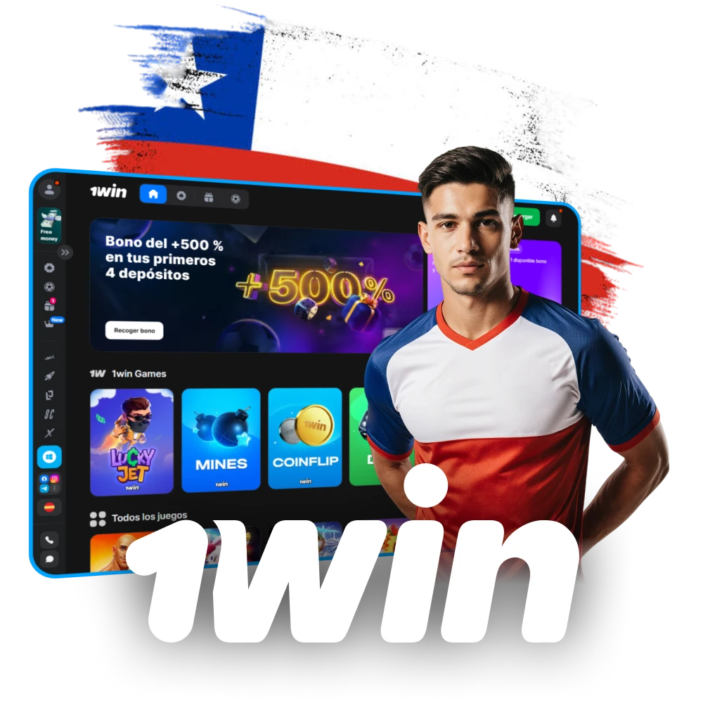 Realiza tus apuestas en deportes y casinos en la web oficial de 1Win Chile.
